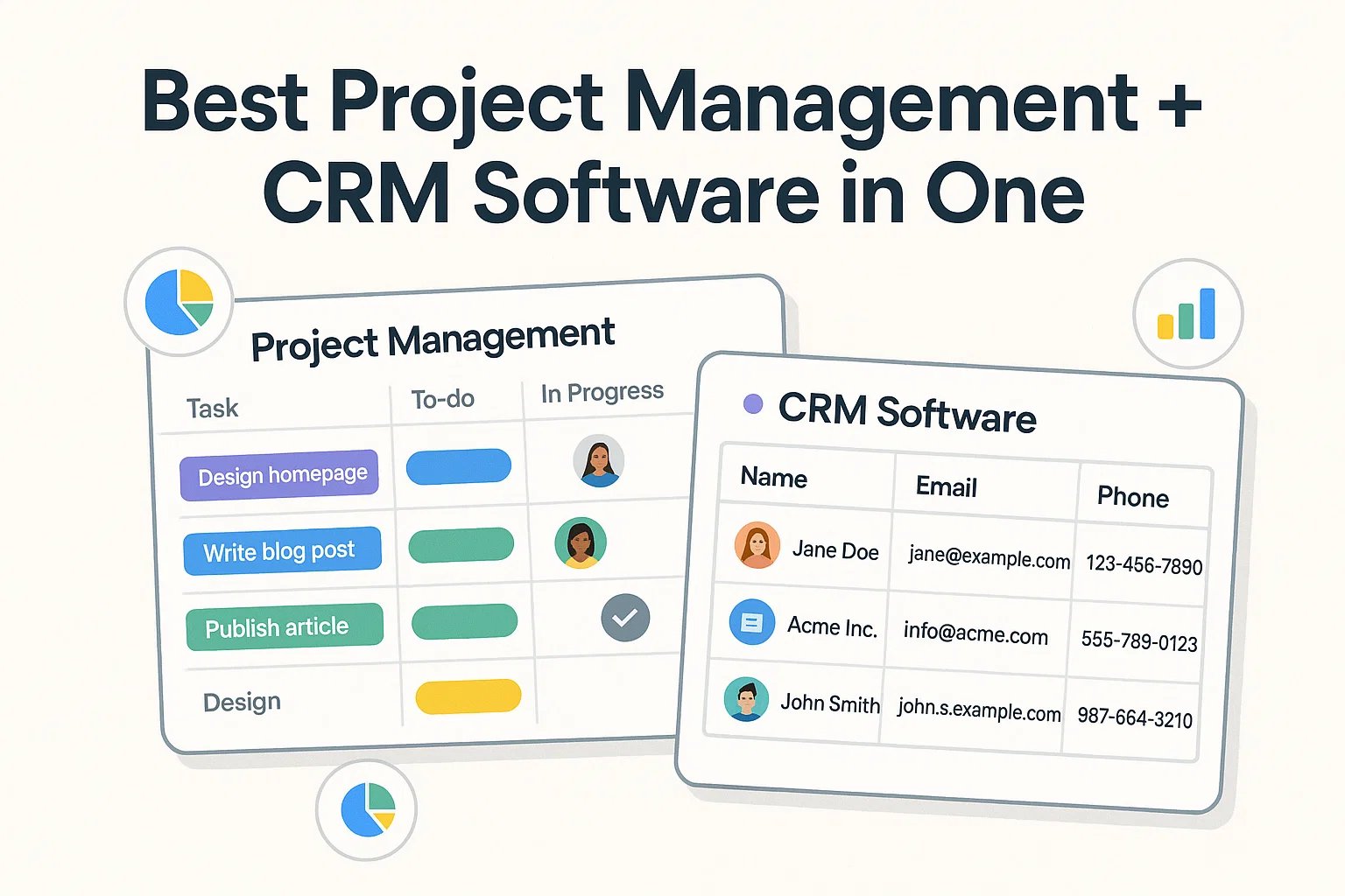 Best Project Management + CRM Software in One
